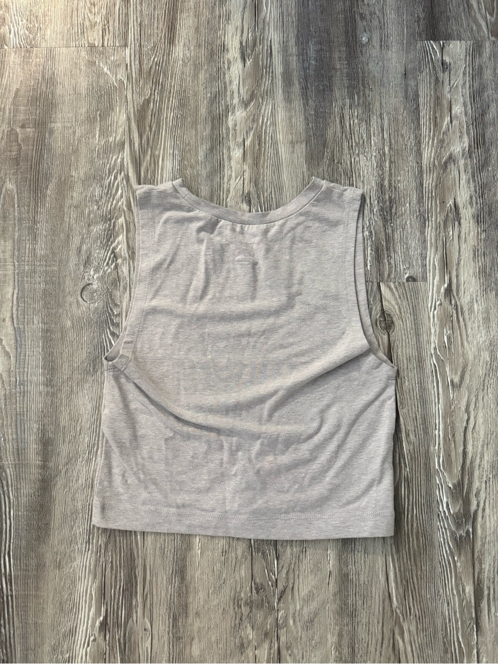 Champion Light Gray MAINE Sleeveless Crop Top - Picture 3 of 3